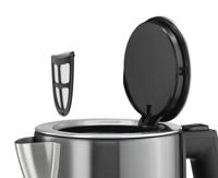 Siemens TW71005 waterkoker 1,7 l 2200 W Antraciet, Zwart - thumbnail