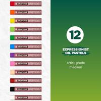 Sakura cray-pas expressionist set 12 oliepastels - thumbnail