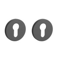 Aprile | Premium Profielcilinder rozet | 52x7mm | Zwart - thumbnail