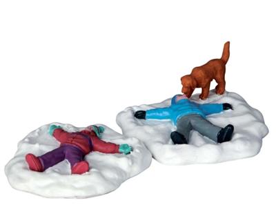 Kerstfiguur Snow angels set of 2 Lemax - Lemax
