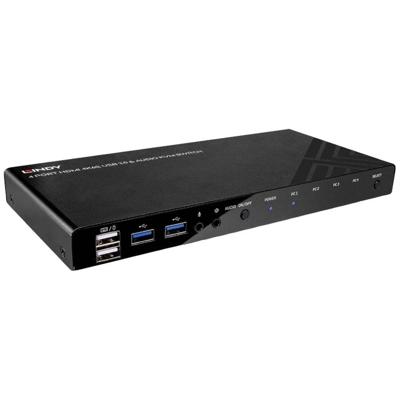Lindy 39313 KVM-switch Zwart Lindy 39313 KVM-switch Zwart