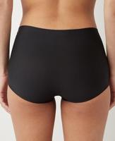 Secrets dames boxershort - Katoen - 32050 - Naadloos biologisch katoenen dames onderbroek - Invisible - M - Zwart - Onderbroek - Ondergoed - M - - thumbnail