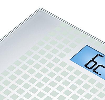 Beurer GS 206 Squares Personenweegschaal Digitaal Weegbereik (max.): 150 kg Zilver