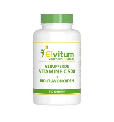Elvitaal Elvitaal Gebufferde Vitamine C 500mg (180tb) Elvitaal Elvitaal Gebufferde Vitamine C 500mg (180tb)