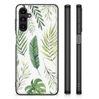 Samsung Galaxy A14 5G Bloemen Hoesje Leaves - thumbnail