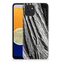 Bumper Hoesje Samsung Galaxy A03 Boomschors Grijs - thumbnail