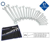Brilliant Tools BT011021 Ring-steeksleutelset 21-delig Sleutelbreedte (metrisch) 8 - 53 mm - thumbnail