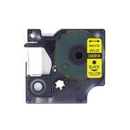 Labeltape dymo labelmanager d1 polyester 9mm geel - thumbnail