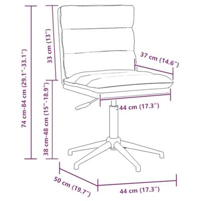 Eetkamerstoelen 6 st kunstleer bruin