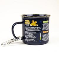 Gift Republic Survival Guide Emaille Mok - thumbnail