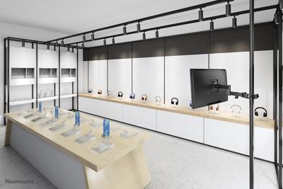 Neomounts FL40-450BL11 TV-beugel Kantelbaar, Zwenkbaar 43,2 cm (17) - 81,3 cm (32) Kantelbaar, Roteerbaar, Zwenkbaar