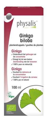 Physalis Ginkgo Biloba Plantendruppels Bio Physalis Ginkgo Biloba Plantendruppels Bio