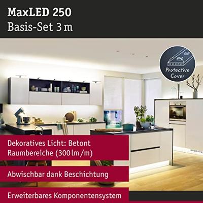 Paulmann MaxLED Basic 79869 LED-strip basisset Met connector (male) 24 V 3 m Warmwit 1 stuk(s) Paulmann MaxLED Basic 79869 LED-strip basisset Met connector (male) 24 V 3 m Warmwit 1 stuk(s)