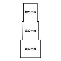KS Tools 440.0475 Hydraulische cilinder-houderset, 4-delig - thumbnail