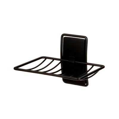 Zeepschaal Command Mat zwart Metaal Plastic Mat 3 Onderdelen