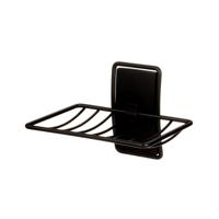 Zeepschaal Command Mat zwart Metaal Plastic Mat 3 Onderdelen - thumbnail