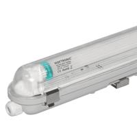 LED TL armatuur 60cm - T8 (G13) - 9W 1260 lumen (140lm/W) - 4000K neutraal wit(840) - Koppelbaar - Flikkervrij - IP65 Waterdicht - LED TL Lamp - thumbnail