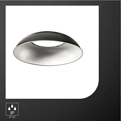 SLV 1000918 Reflector Zwart, Zilver