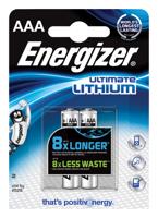 Energizer batterijen Lithium AAA, blister van 2 stuks - thumbnail