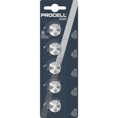 Duracell Duracell Procell Lithium | CR2025 | 3v | blister 5 - 3015194