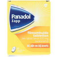 Panadol Zapp 500mg 20 Tabletten - thumbnail
