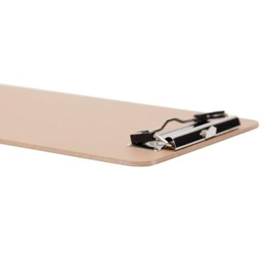 MAUL klemplaat Basic, hardboard karton, A5 staand, bruin - thumbnail