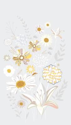 Livingwalls The Wall II - Grijs - Floral - 392101