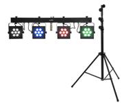 EUROLITE Set LED KLS-3002 + STV-60-WOT EU Steel Stand black - thumbnail