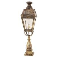Limehouse Landelijk buitenlampKensington handgemaakt 78cm - messing (PB) - 431P - thumbnail