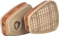 3M Gasfilter | EN143:2000 A1 | passend voor serie 6000 | 2 stuks - 7000034751 7000034751 - thumbnail