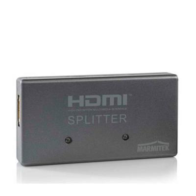 Marmitek Split 312 2 poorten HDMI-splitter 3D-weergave mogelijk 3840 x 2160 Pixel Zilver Marmitek Split 312 2 poorten HDMI-splitter 3D-weergave mogelijk 3840 x 2160 Pixel Zilver