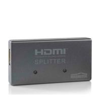 Marmitek Split 312 2 poorten HDMI-splitter 3D-weergave mogelijk 3840 x 2160 Pixel Zilver - thumbnail