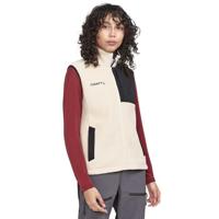 Craft 1913811 ADV Explore Pile Fleece Vest W - Ecru/Black - M - thumbnail