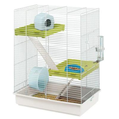 FERPLAST Kooi Hamster Tris - 46x29x58 cm - Wit - Voor hamster