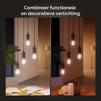 Philips HUE Lichtbron E27 Filament A60 White