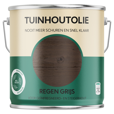 Tuinhoutolie | 2500 ml | Regen grijs - 25.954.02 Tuinhoutolie | 2500 ml | Regen grijs - 25.954.02