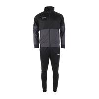 hummel Authentic Full-Zip Trainingspak Kids Zwart Grijs - thumbnail