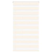 VidaXL Zebra rolgordijn 75x100 cm stofbreedte 70,9 cm marmerbeige - thumbnail