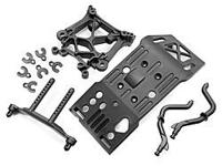 Skid plate/body mount/shock tower set (85234) - thumbnail