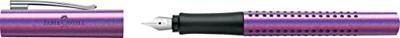 Faber Castell FC-140841 Vulpen Faber-Castell Grip Glam F Paars Faber Castell FC-140841 Vulpen Faber-Castell Grip Glam F Paars