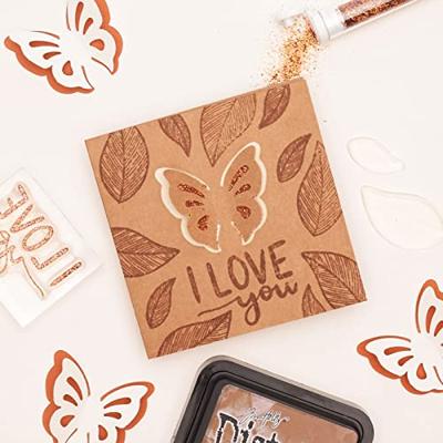 Vaessen Creative • magnetische pons 3d vlinder 3,8x4,6cm