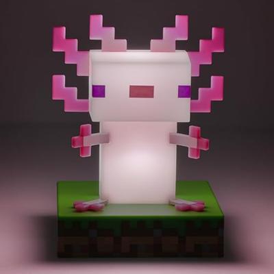 Minecraft Icon Light Axolotl