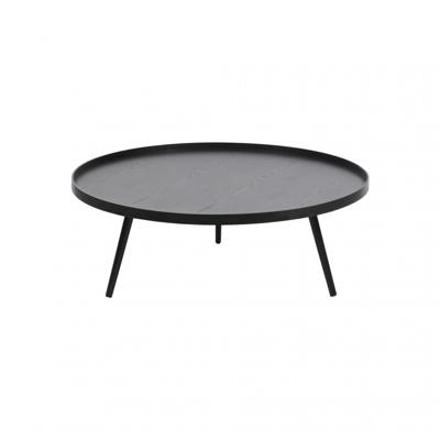 Woood Mesa bijzettafel Ø100 cm Zwart