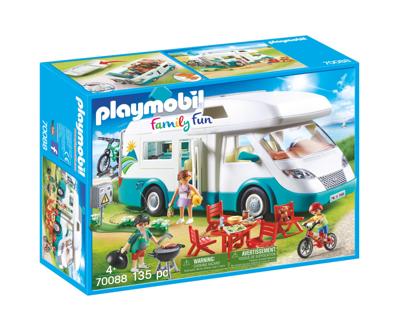 PLAYMOBIL Family Fun camper met familie 70088