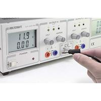 VOLTCRAFT MSB-100-1-SW Meetsnoer 4mm-stekker 4mm-stekker 1.00 m Zwart 1 stuk(s) - thumbnail