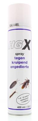 HGX spray tegen kruipend ongedierte
