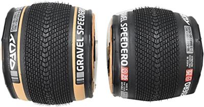 Tufo vouwband Gravel Speedero 36-622 zwart/beige