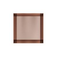 Hotbath &MORE Inbouwnis 30x30x10cm frameless Geborsteld Koper PVD - thumbnail