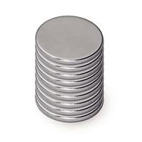 Maul Neodymium magneet (Ø x h) 10 mm x 1 mm Schijf Zilver 10 stuk(s) 6166196 - thumbnail