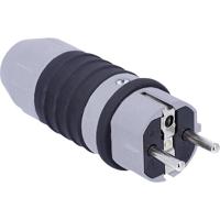 AS Schwabe 62301 Stekker met randaarde 230 V Grijs, Zwart IP54 - thumbnail